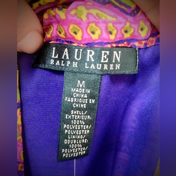 Brand New RALPH LAUREN Dressy Spring Tank, Size Medium, Perfect Condition - Picture 4 of 12